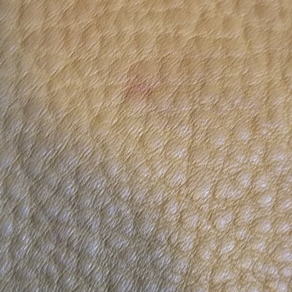 Fossil Women's Carmel Pebble Leather Boho Y2K Western Tan Purse - Picture 7 of 13